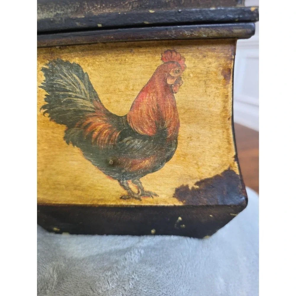 Vintage CBK Rooster Dinning & Bar Canisters Metal
